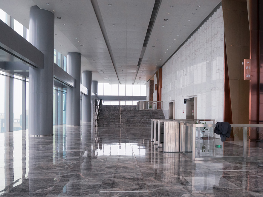 商务中心写字楼大厅门禁